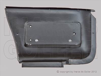 Nissan Interstar (X70) 2004.02-2011.08.30 Bal Hátsó Sárvédő Alsó Saroklemez (1WJ8)