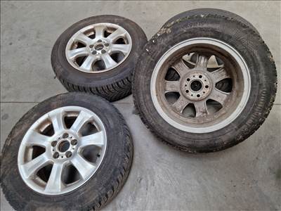  5x112 15" gyári alufelni, 195/65 Continental és Lassa téli gumi szett (39225)