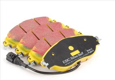 EBC Brakes Seat Leon (Typ: 5F), beleértve SC és ST, 1.0TSi, 1.4TSi, 2.0Cupra, 2013.10-től, Yellow stuff első sport fékbetét készlet