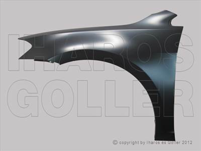 Volkswagen Golf VII/1 2012.10.01-2016.10.31 Bal Első Sárvédő (1612)