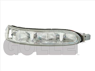 Mercedes SL (R230) 2001.10-2005.05.01 Jobb Külső Tükörbe Irányjelző Komplett LED TYC (1ENE)