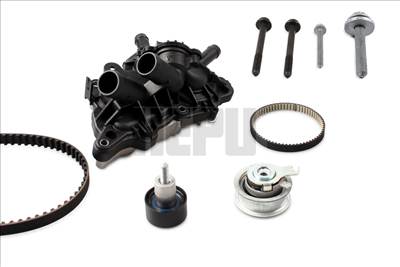 HEPU PK06750 - Vízpumpa + fogasszíj készlet SEAT SKODA VW