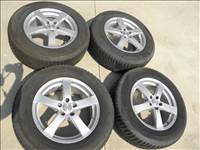 Dezent alufelni, 5x108, 235/65R17 újszerű Laufenn téli gumi, 63,4mm, ET48