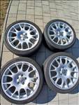  5x112 lyukosztású 18" használt BBS alufelni, rajta 235/40 használt Goodyear nyári gumi gumi 