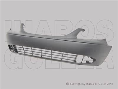 Chrysler Voyager 2001.03.01-2005.01.01 Első lökhárító alapozott, ködlámpás (1BLL)