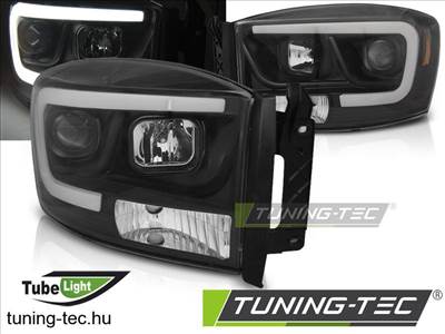 Dodge Ram (3rd gen) DODGE RAM 06-08 TUBE LIGHT BLACK Tuning-Tec Fénysz