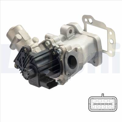 DELPHI EG10437-12B1 - AGR-szelep CITROËN FIAT FORD LANCIA LAND ROVER PEUGEOT