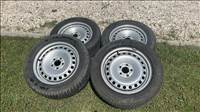  Garanciális, 4700 km-t futott Bridgestone Blizzak 6 (215/55 R16) téligumi Ford acélfelnin