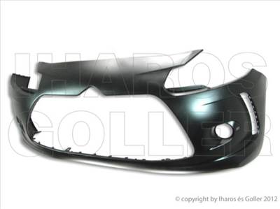 Citroen DS3 2010.03.01- Első lökhárító alapozott, díszléclyukkal -16 (07TD)