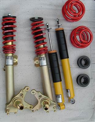 h&r bmw e30, 4-6 hengeres, kivéve ix, 1982.11-től, 51mm-es szárátmérővel és abs tartóval ellátott modellekhez állítható magasságú futómű