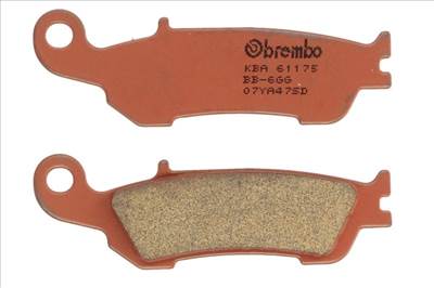 YAMAHA YZ 125 Brembo Első fékbetét 07YA47SD Off-Road Szinter
