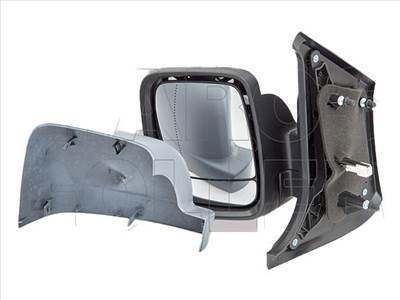 Fiat Talento 2016.05.01-2021.12.31 Külső tükör bal, elektromosan állítható, aszférikus, fűthető, fényezendő (17NU)