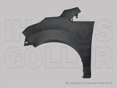 Ford B-Max 2012.06.01-2017.09.01 Bal Első Sárvédő (18FU)