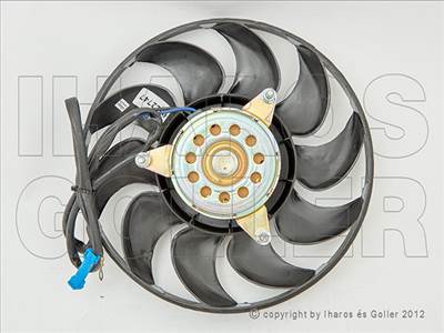 Audi 80 1991.09.01-1994.11.30 Hűtőventilátor-motor lapáttal (300W/280mm) (0T7P)
