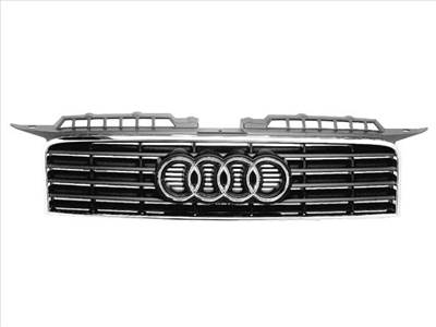 Audi A3 8P(3 ajtós) 2003.05.31-2005.09.31 Hűtődíszrács fekete, króm kerettel, 05.5-ig (0LE8)