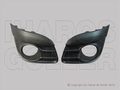 Citroen C2 2008.12.01-2010.03.01 Első lökhárító rács bal vagy jobb (egybe csomagolva) (13PZ)