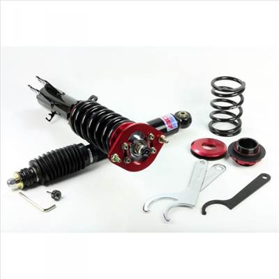 BC Racing Opel Corsa C, 2000.11-2006.10-ig, (hátul M10-es menettel), V1-VN Series, állítható keménységű állítható magasságú futómű