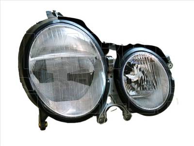 Mercedes E (W210) 1999.07.01-2002.03.31 fényszóró XENON üres jobb (motorral) DEPO (0YH6)