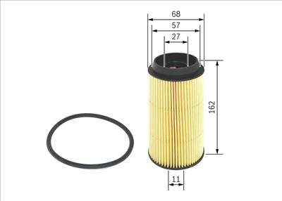 Üzemanyagszűrő BOSCH F 026 402 155 for IVECO, MITSUBISHI, NEW HOLLAND, IRISBUS, …
