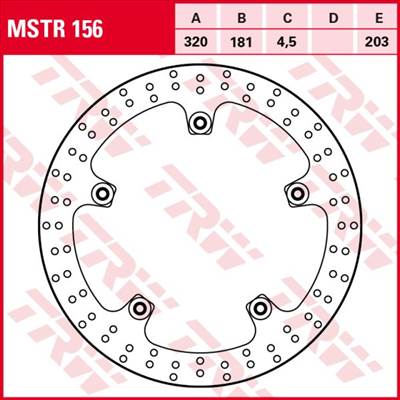 BMW F 800 R TRW Féktárcsa MSTR156