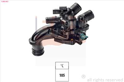 EPS 1.880.863 - termosztát, hűtőfolyadék CITROËN PEUGEOT