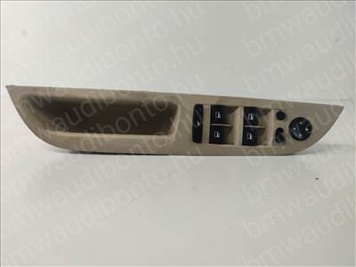 BMW 5 (E60) Sofőr oldali (négyes / kettes) elektromos ablakemelő kapcsoló (9122111, 6983709)