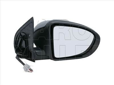 Nissan Qashqai J10 2007.03.01-2010.04.30 Visszapillantó tükör jobb, elektromos állítható, fűthető, domború, fényezendő (06DW)