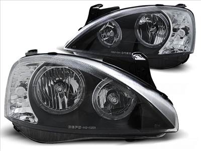 Opel Corsa C OPEL CORSA C 2000.11-2006.09 Fekete ANGEL EYES Els