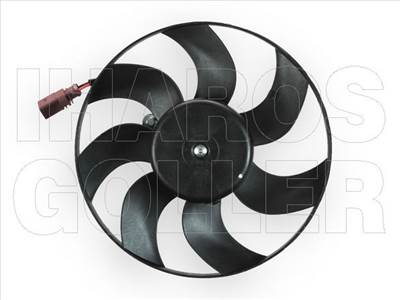 Audi A1 (8X) 2010.01.01-2014.12.01 Jobb ventilátor motor lapáttal 150W 295 mm (00U6)