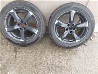  17" Audi  használt alufelni, rajta 225/55 újszerű Avon nyári gumival eladó. 