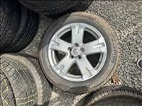  5x114.3 lyukosztású 18" használt (gyári felni) alufelni, rajta 235/55 használt Michelin gumi 