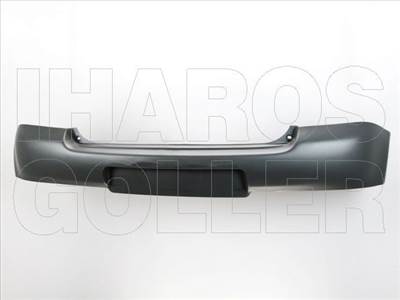 Toyota Yaris 1999.04.01-2003.01.31 Hátsó lökhárító felső rész, szürke, két rendszám villogó (0ULB)