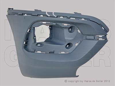 Opel Combo E (X19) 2018.06.01-2024.01 Jobb Első Lökhárító Sarok Alapozott (1PXE)