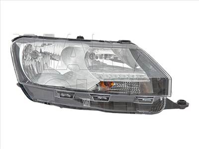 Skoda Rapid 2017.03.01- Jobb fényszóró 2H7+LED motorral Valeo (1I7W)