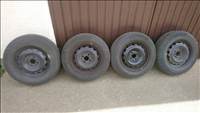  Opel Meriva A 4x100 lyukosztású 14" használt Gyári lemezfelni + Continental téligumi