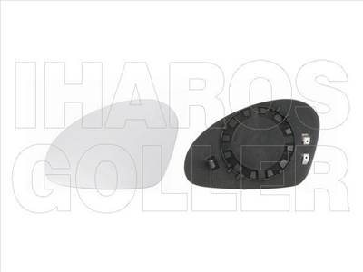 Seat Altea XL 2006.10.01-2009.03.31 Tükörlap cserélhető jobb, domború, fűthető (0TZT)