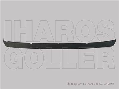 Volkswagen Jetta I 1979.08.01-1984.01.31 Első spoiler, fekete (14J7)