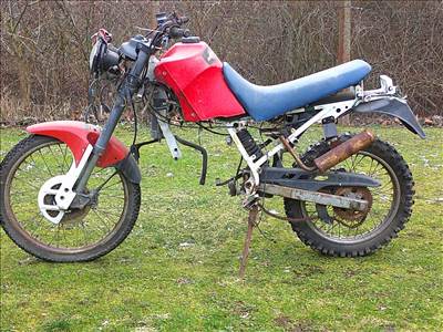 GARELLI 125 CM3-ES CSUPASZ FŐVÁZ MOTORBLOKK ,ÉS PAPIROK NÉLKŰL OLCSÓN