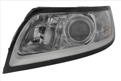 Volvo S40, V50 utángyártott új bal első fényszóró H7/H9 (motorral) TYC 31299583