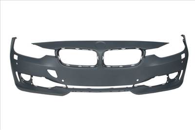 BMW 3 (F30, F31) 2011.10.01-2015.04.01 Első lökhárító alapozott fényszórómosós 6 szenzor jelölés (1ZEL)