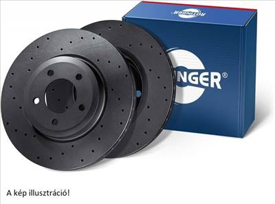 Rotinger Suzuki Swift (Typ: EZ/MZ), 252x20mm-es, 2005.02-2010.10-ig, lyuggatott, 1pár első sport féktárcsa
