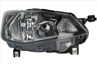 Seat Arona  2017.10.01- utángyártott új jobb első fényszóró 2H7+LED elektr.nélk (motorral) DEPO 6f1941016b