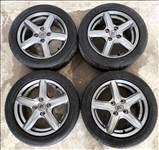  Ford Fiestához való Brock Alloy 15"-coll os 4X108 Alufelni 195/50R15 nyári gumival szerelve eladó 