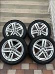  5x112 lyukosztású 17" újszerű (gyári felni) AUDI alufelni, rajta 225/50 újszerű Nexen téli gumi 