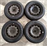 Ford Fiesta gyári 14"os 4x108 lyukosztású használt lemezfelni rajta 175/65 újszerű Fulda téli gumi  