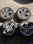  5x112 lyukosztású 17" újszerű (gyári felni) alufelni, rajta 225/50 használt Dunlop téli gumi gumi 