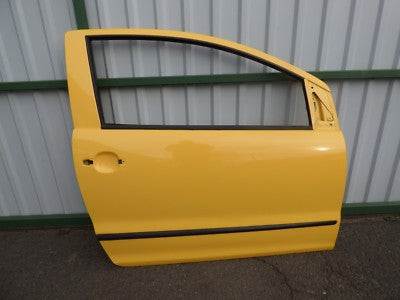 VW Fox 5Z jobb oldali 3 ajtós, 2003–2017, sárga használt