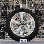 Audi 18 gyári alufelni felni, 5x112, 225/55 téli gumi, A6   (4128)