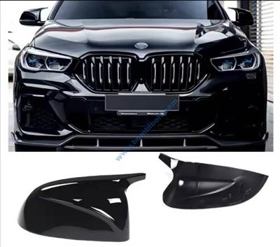 BMW X3 G01 IX3 X4 G02 X5 G05 X6 G06 X7 G07 visszapillantó tükör burkolat / fényes fekete