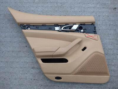Porsche Panamera 970 bal hátsó ajtókárpit Luxor-bézs használt